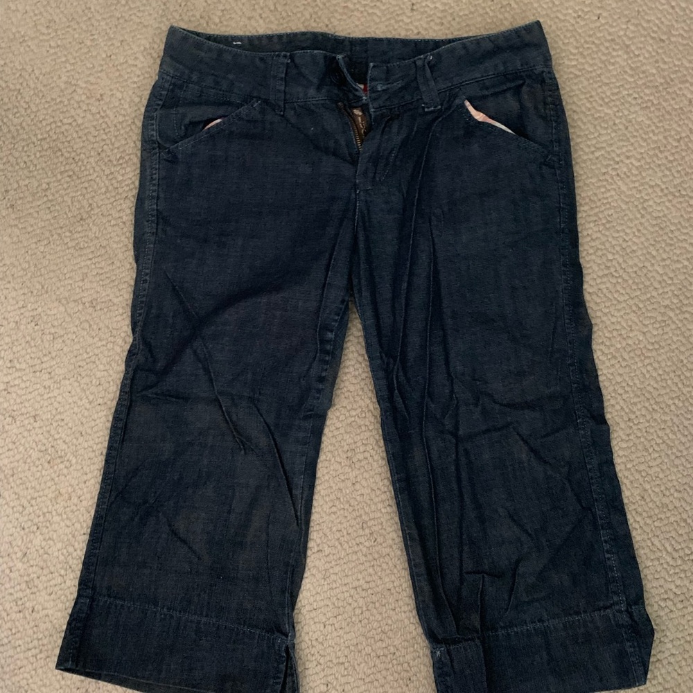 Lucky Brand Demin Crop Trouser Size 4
